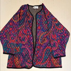 Colorful Paisley Women's Sweater